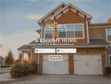 Tablet Screenshot of preserveatcolumbuspark.com